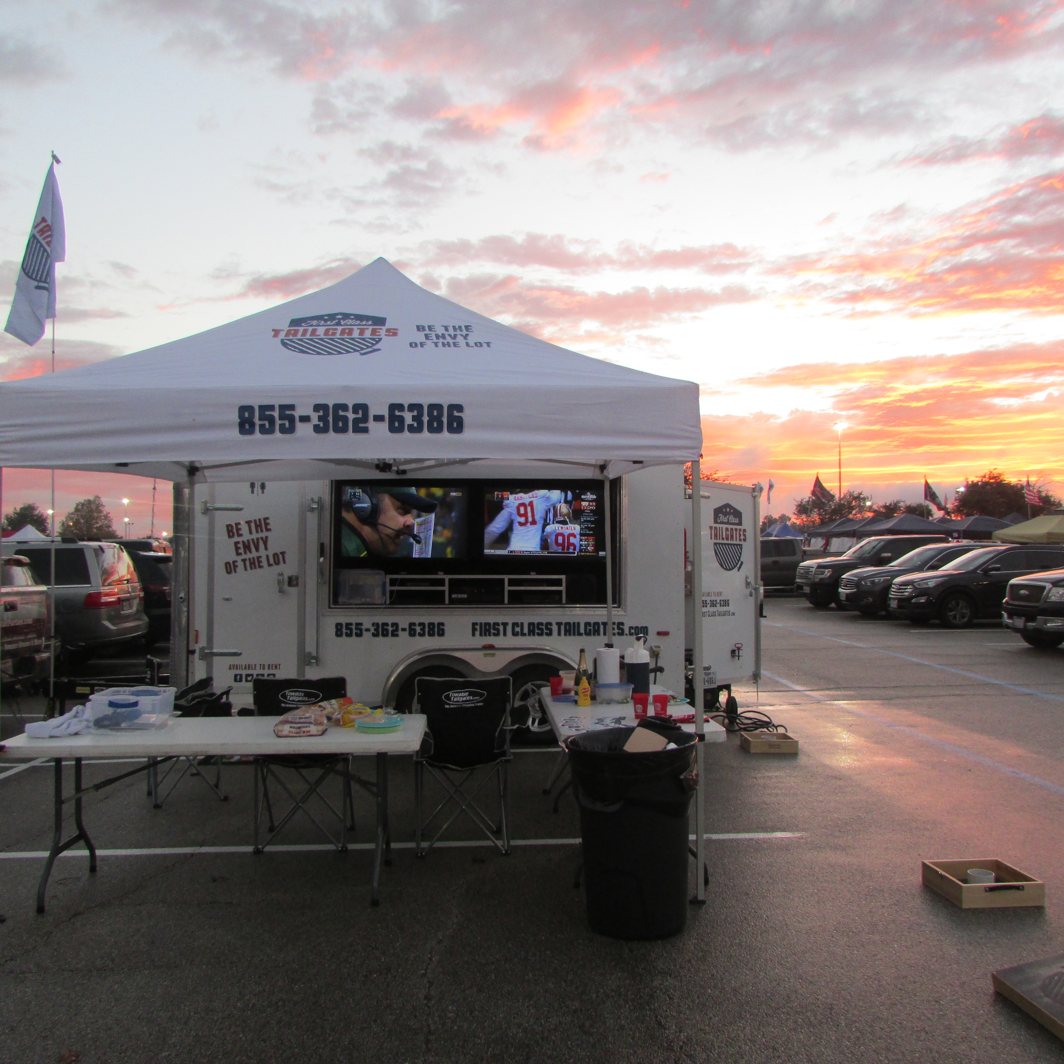 tailgate trailer rentals